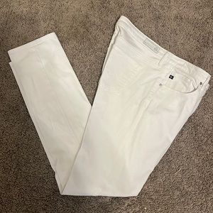 AG white jeans